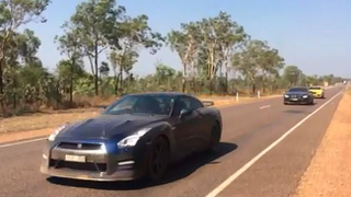 Illustration for article titled Top Gear spotted in Australia's Northern Territory.